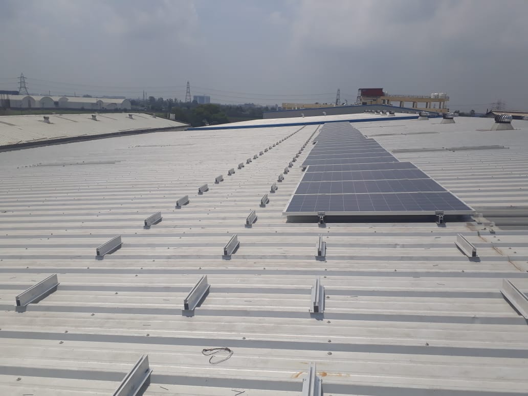 50 KW ON-GRID SOLAR ROOFTOP SYSTEM, MITTAL INDUSTRIES,SONIPAT