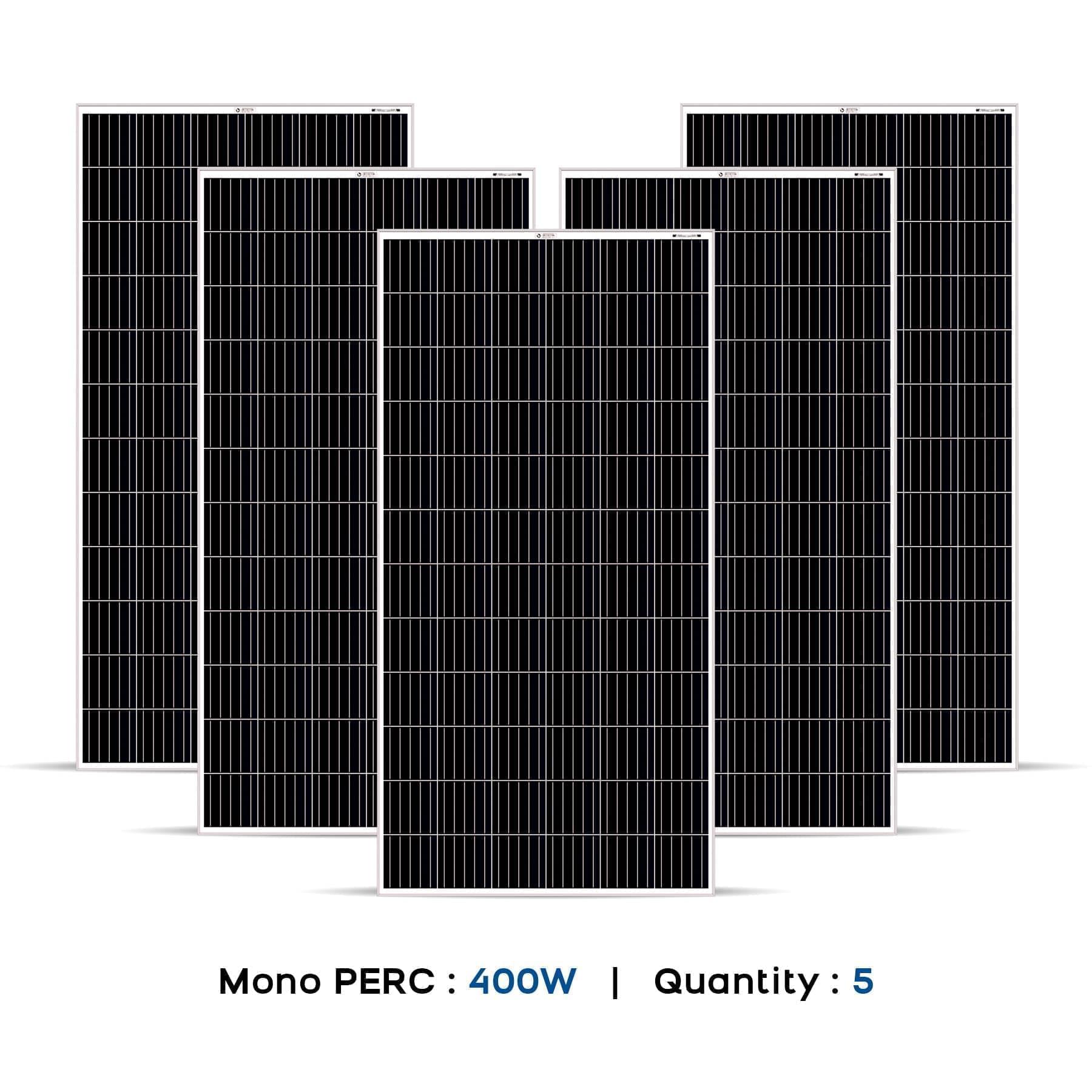 Buy 2KW Solar Panel at Best Price in India – Bluebird Solar