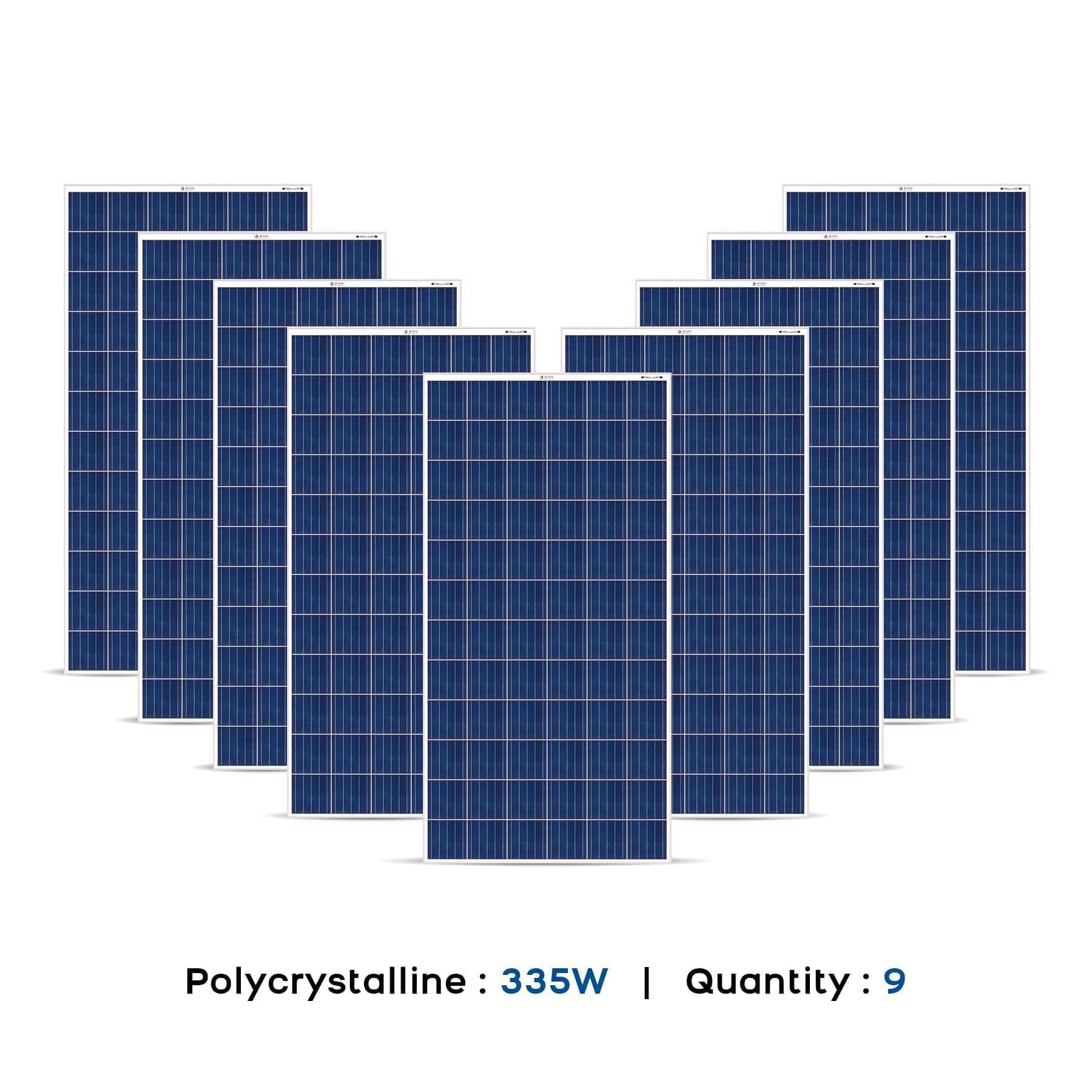 3 kilo watt solar panel 