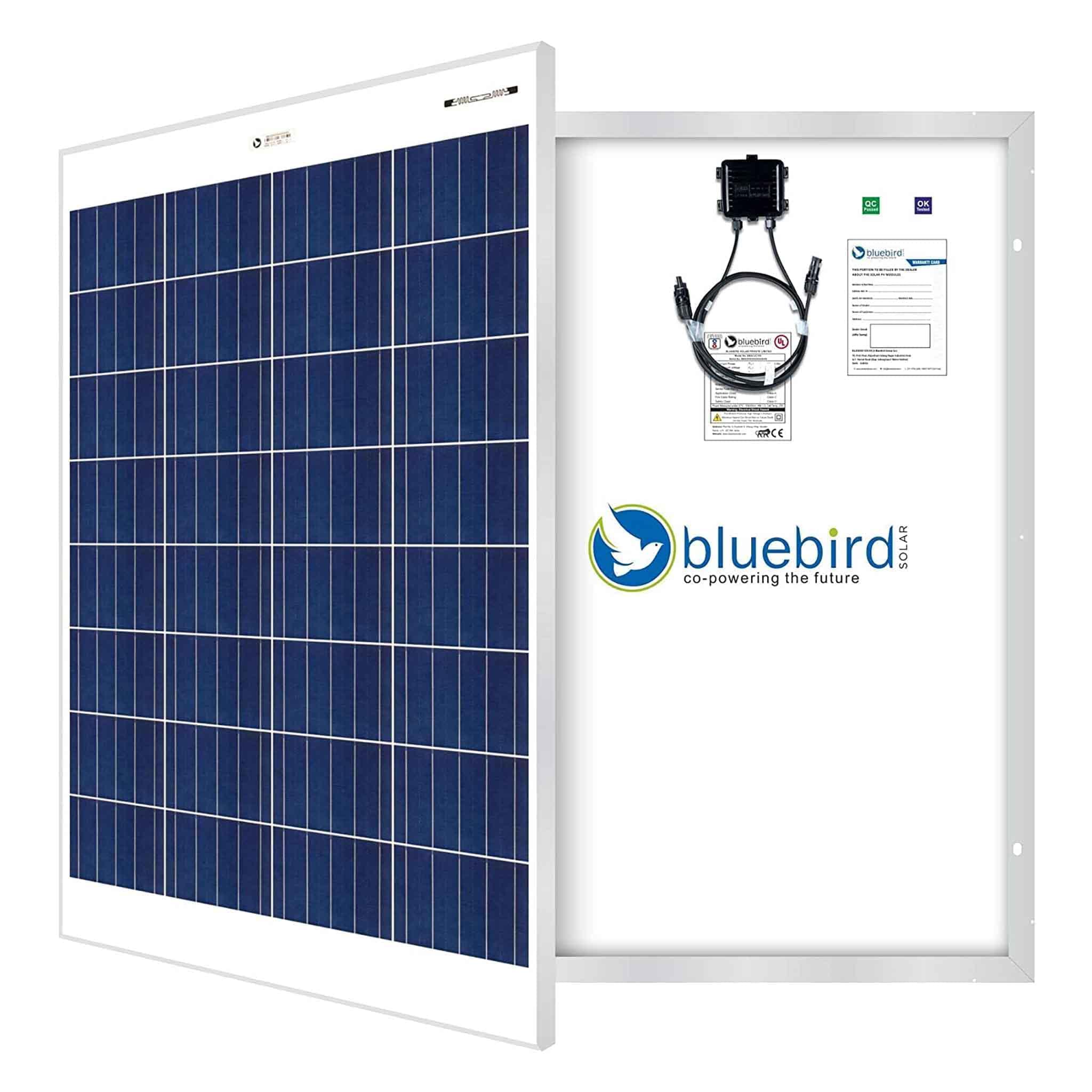 Bluebird 100 Watt 12 Volt Mono PERC Solar Panel