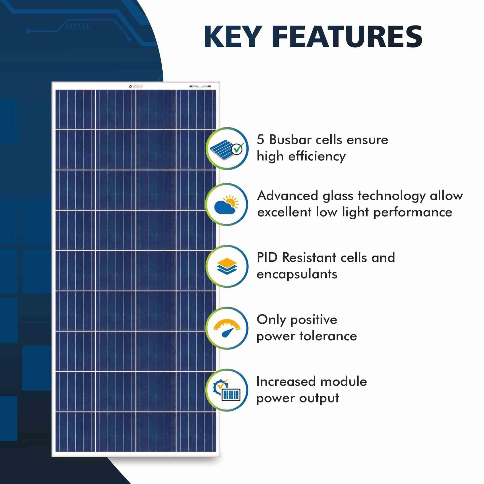 165 watt solar panel