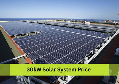 30kW Solar Panel Price in India with ₹78,000 Government Subsidy
