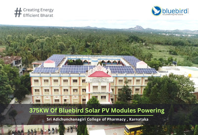 375kW Bluebird PV Modules Solarizing Educational Institution In Karnataka