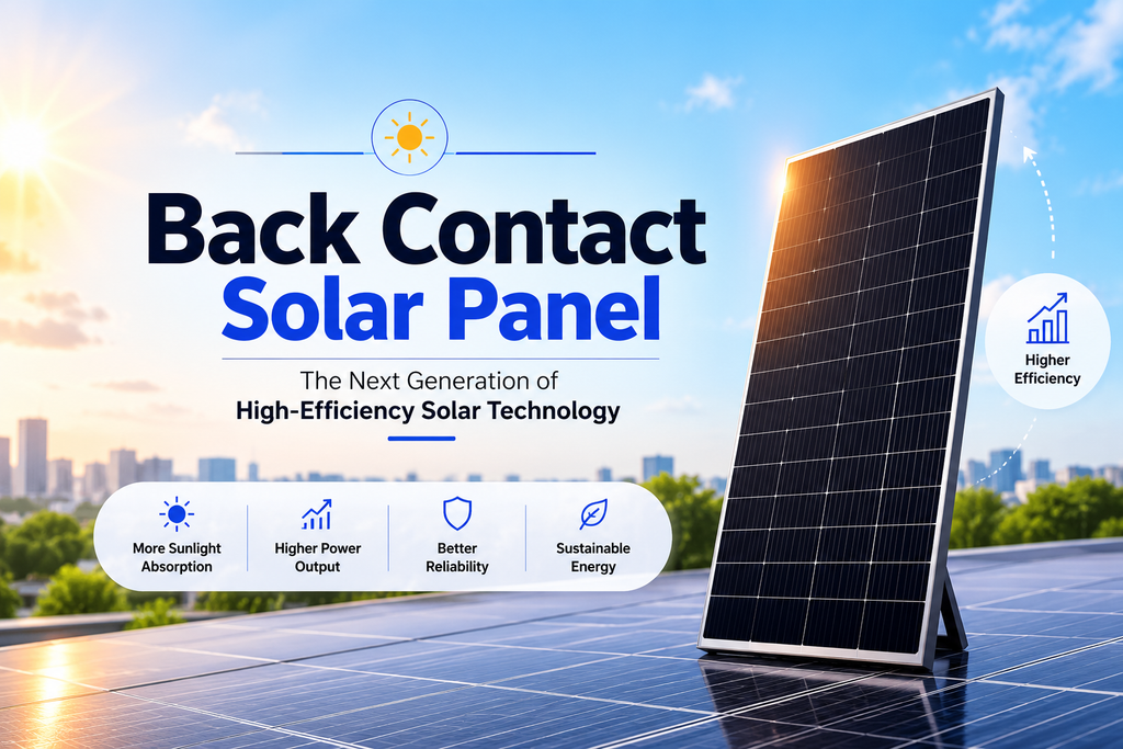 What Is a Back Contact (BC) Solar Panel? Features, Benefits & Complete Guide (2026)