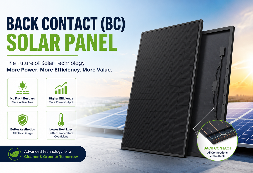 What Is a Back Contact (BC) Solar Panel? Features, Benefits & Complete Guide (2026)