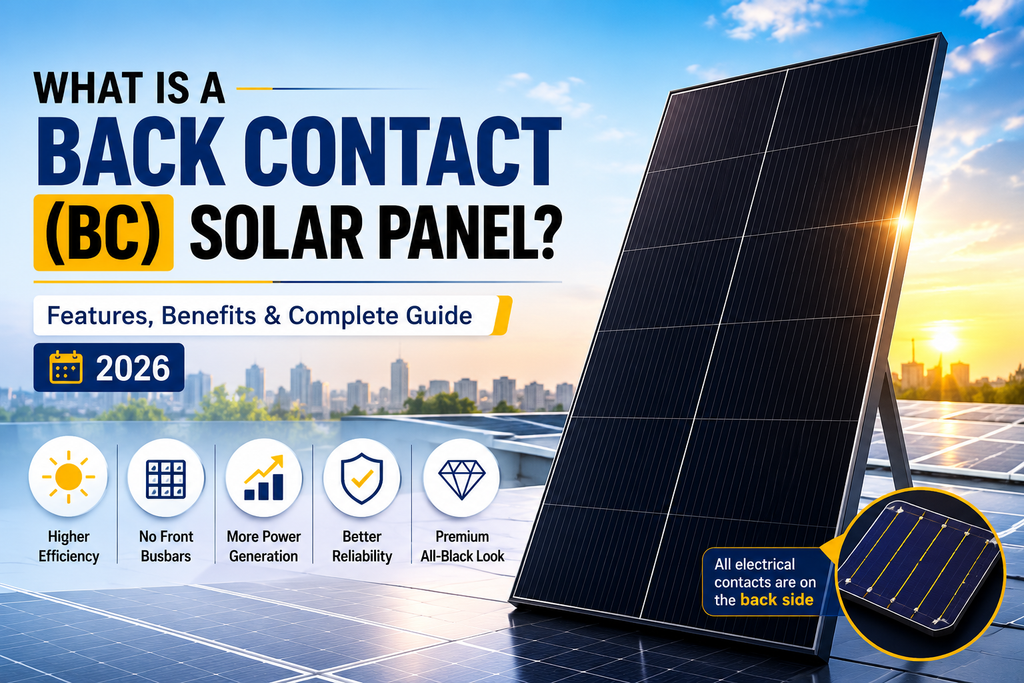 What Is a Back Contact (BC) Solar Panel? Features, Benefits & Complete Guide (2026)