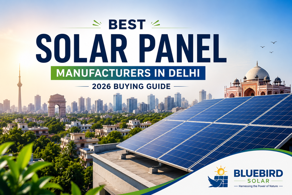Best Solar Panel Manufacturers in Delhi: Complete Guide to Prices and Government Subsidies (2026)