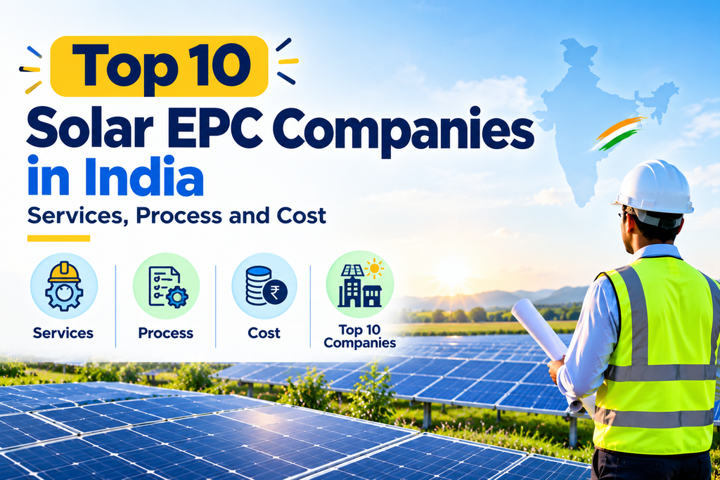 Top 10 Solar EPC Companies in India: Services, Process and Cost