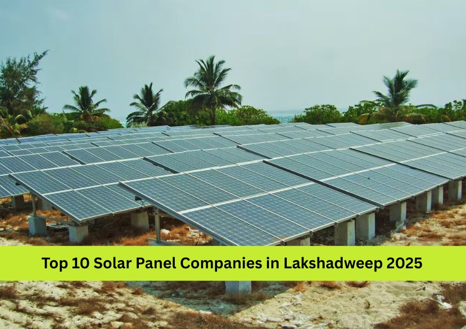 Top 10 Solar Panel Companies in Lakshadweep 2025