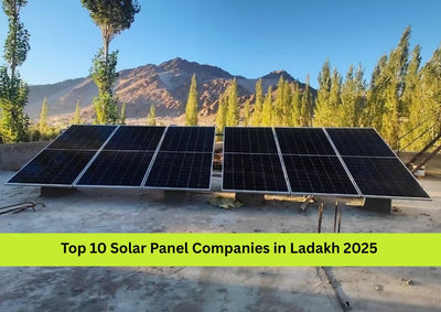 Top 10 Solar Panel Companies in Ladakh 2025