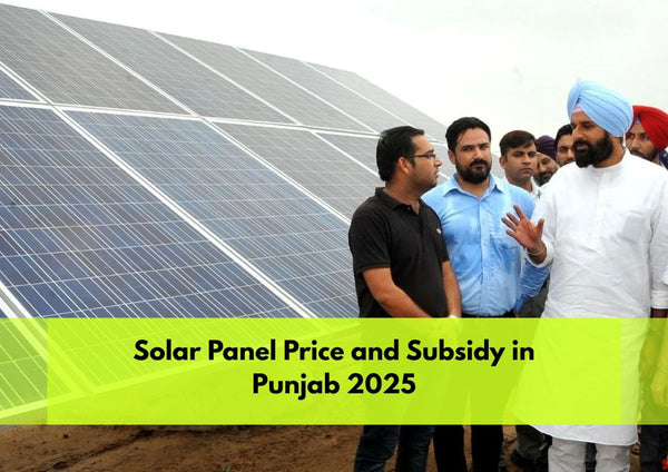 Solar Panel System Price and Subsidy in Punjab 2025
