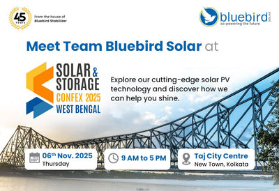 Meet Bluebird Solar at Solar & Storage Confex West Bengal 2025