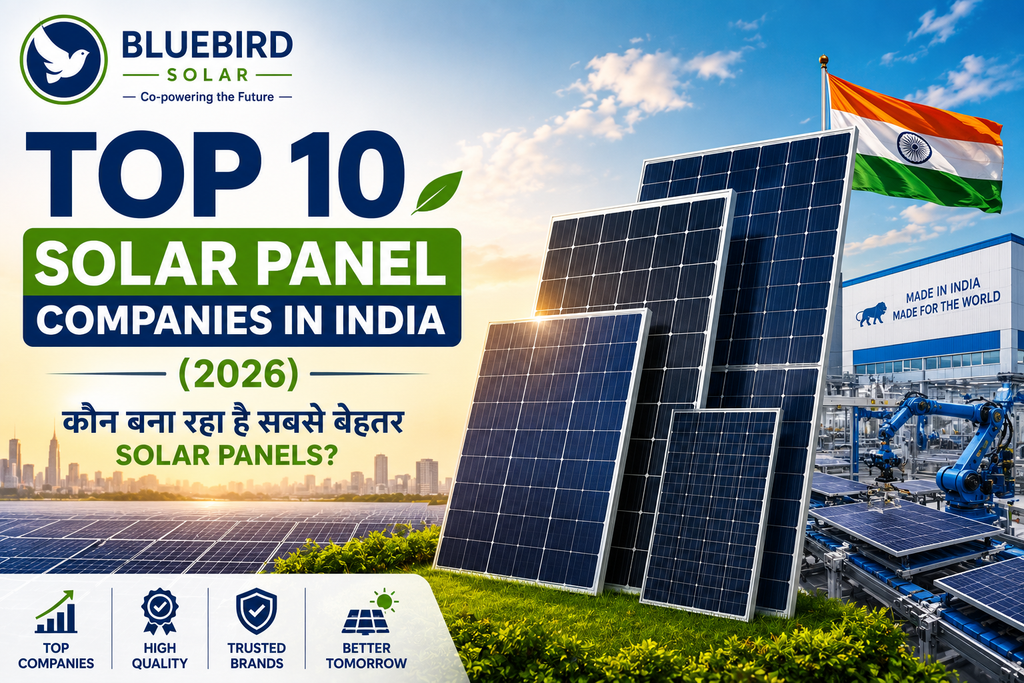 भारत की Top 10 Solar Panel Manufacturers (2026): कौन बना रहा है सबसे बेहतर Solar Panels?