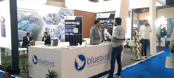 Bluebird Solar Shined Bright at Bharat Solar Expo 2025 in Jaipur: Showcased Innovation & Excellence