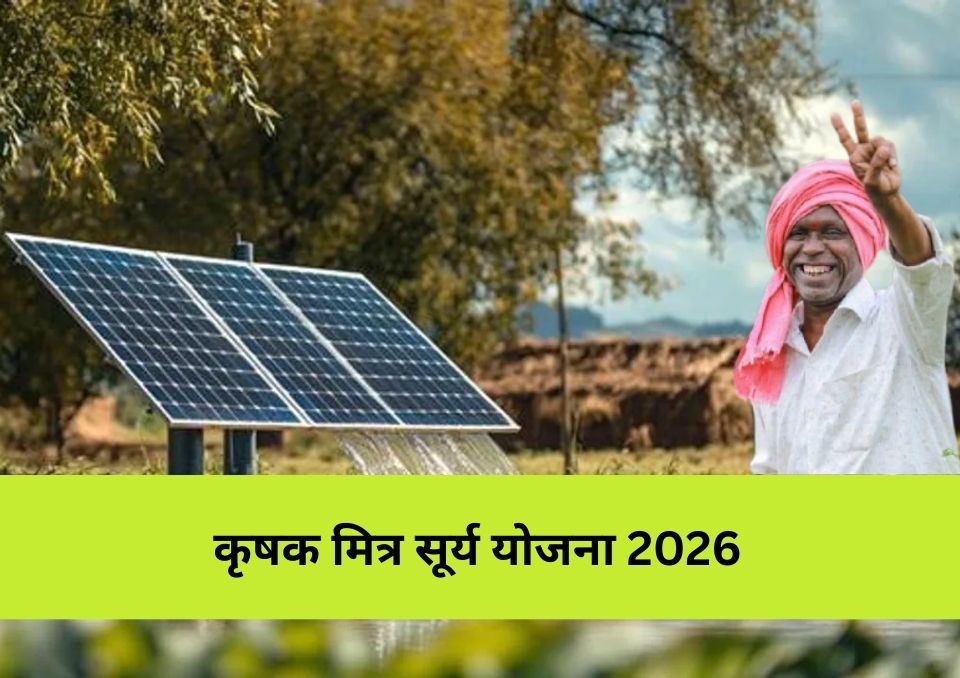 कृषक मित्र सूर्य योजना: किसानों के लिए सौर ऊर्जा से आत्मनिर्भर बनने का सुनहरा अवसर