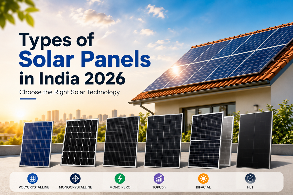 Types of Solar Panels in India 2026: Complete Guide