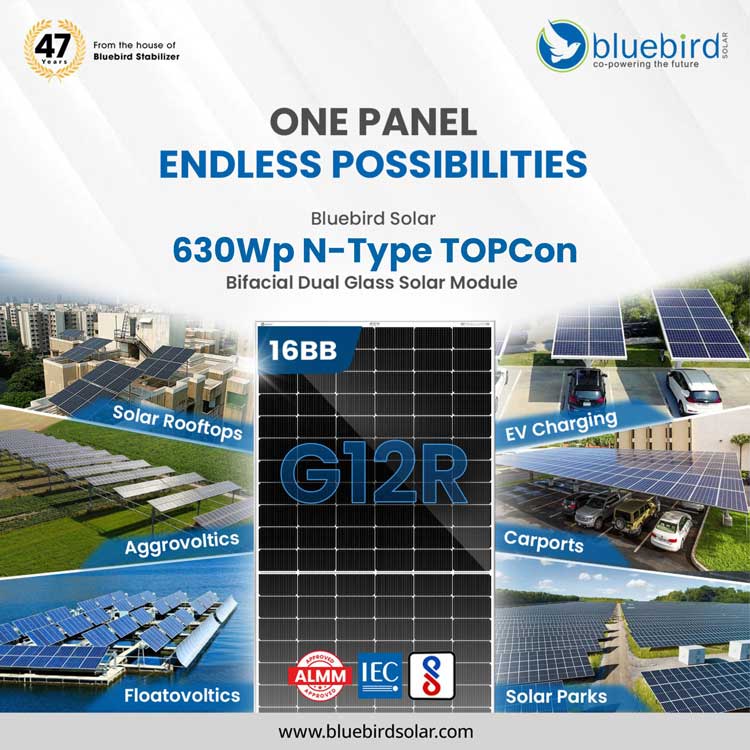 630Wp solar panel  Feature