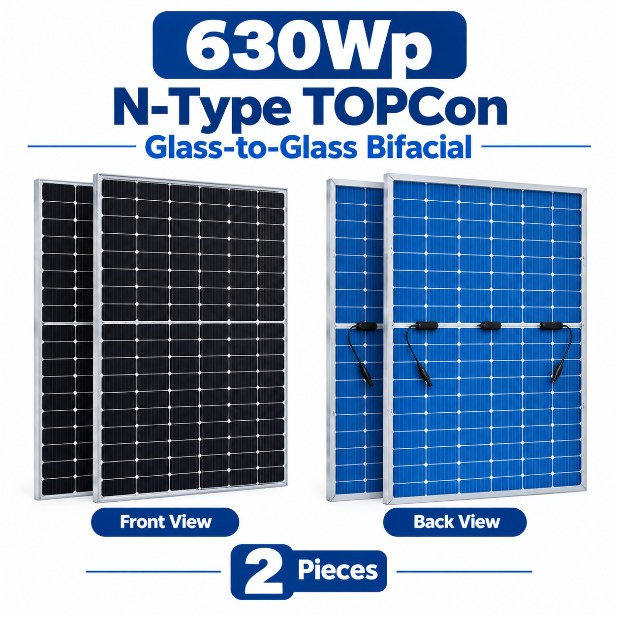 Bluebird 1 kW Solar Panel