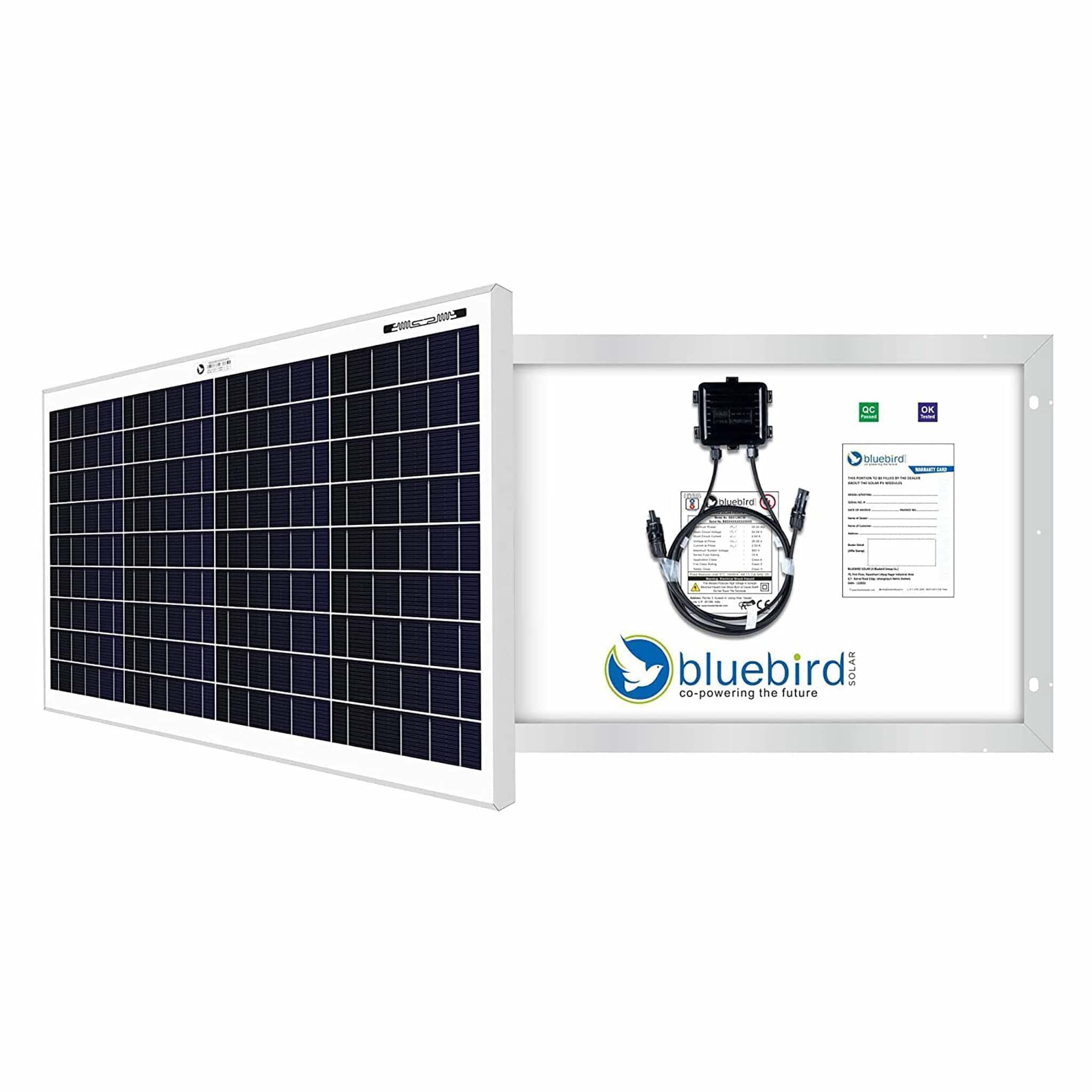 Bluebird 50 Watt Solar Panel