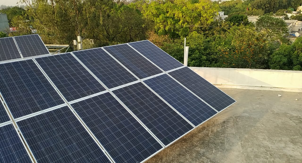 On-Grid Solar Rooftop System, Govt. Model Sr. Sec. School, Sec - 48D Chandigarh.