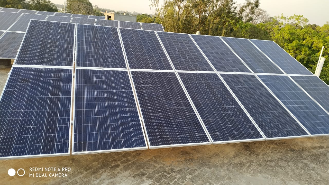 90 KW On-grid Solar Power Plant & Car Port System | Chandigarh ...