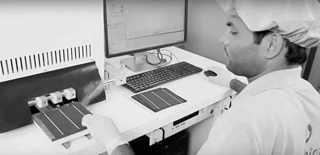 Cell Testing & Cutting - Solar Panel Manufacturing Process