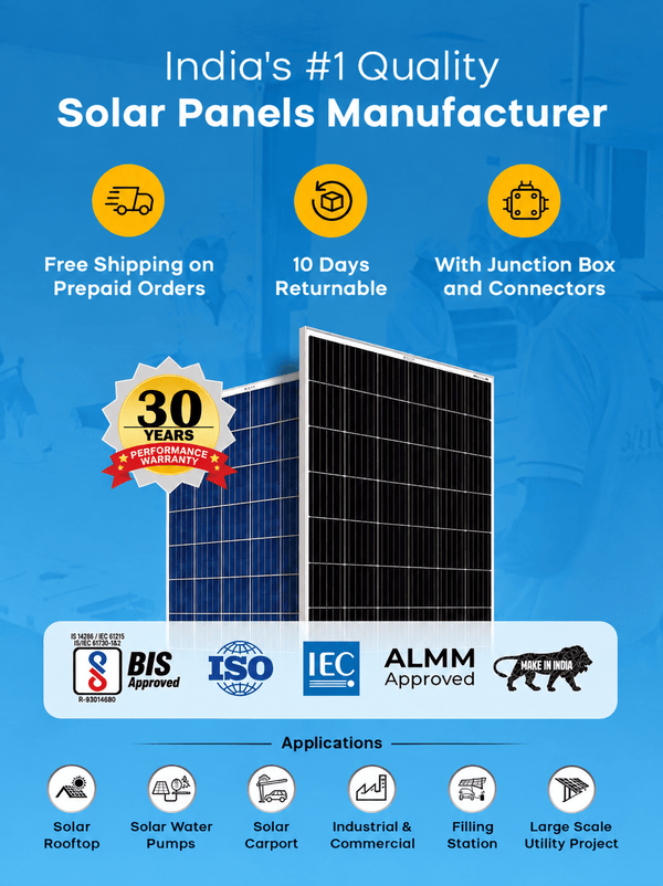 Buy Solar Panel Online for Home & Business at Best Price in India