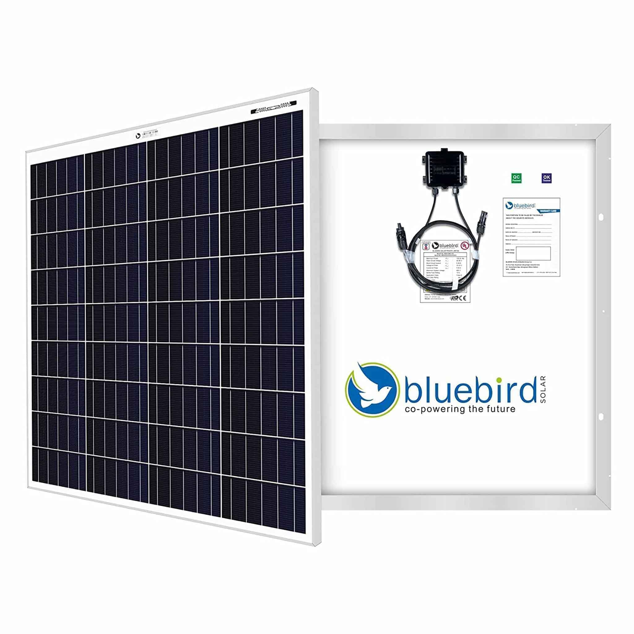 Bluebird 100 Watt 12 Volt Mono PERC Solar Panel