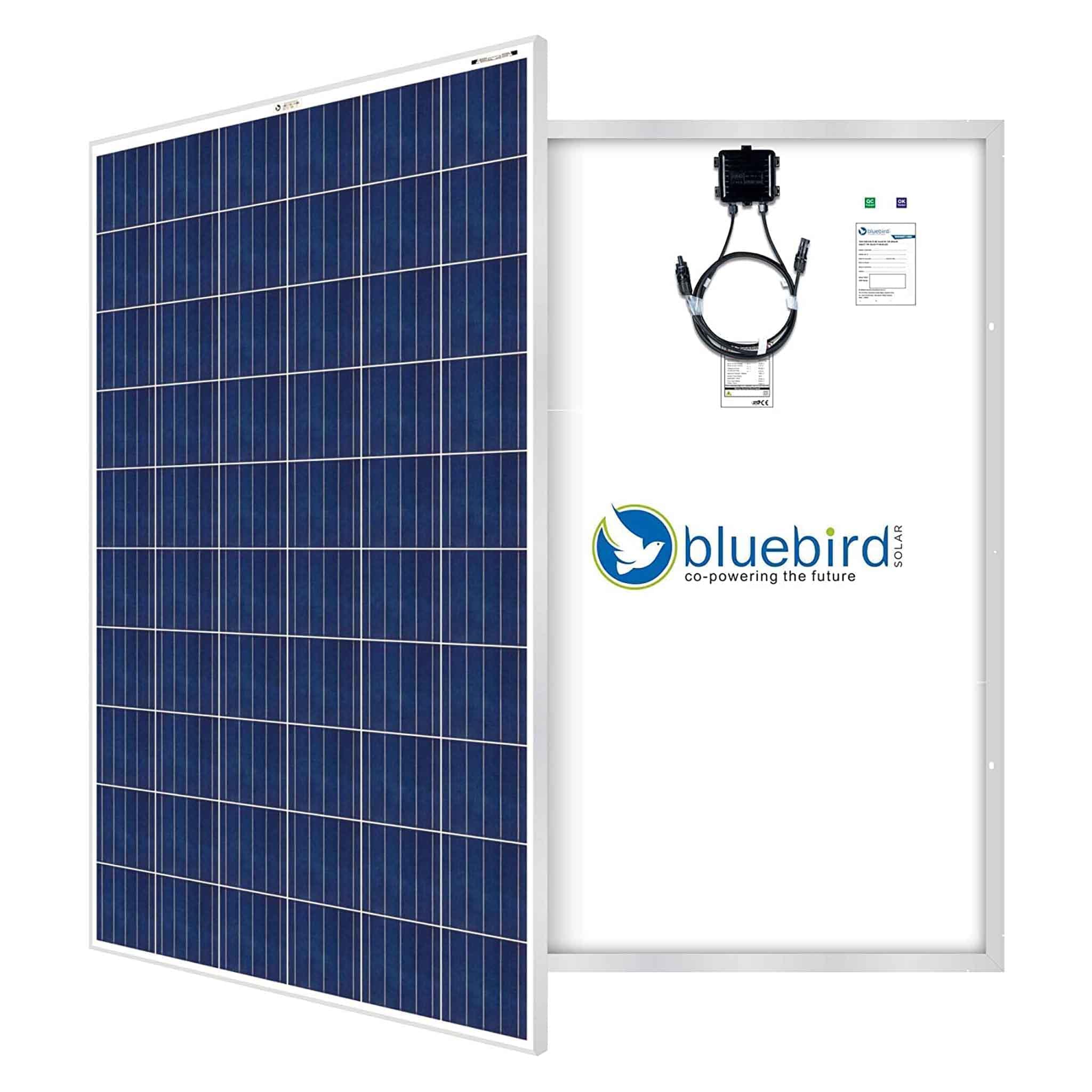 Bluebird 300 Watt 24 Volt Polycrystalline Solar Panel